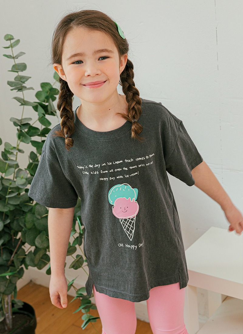 아이스크림 티셔츠(100~120)